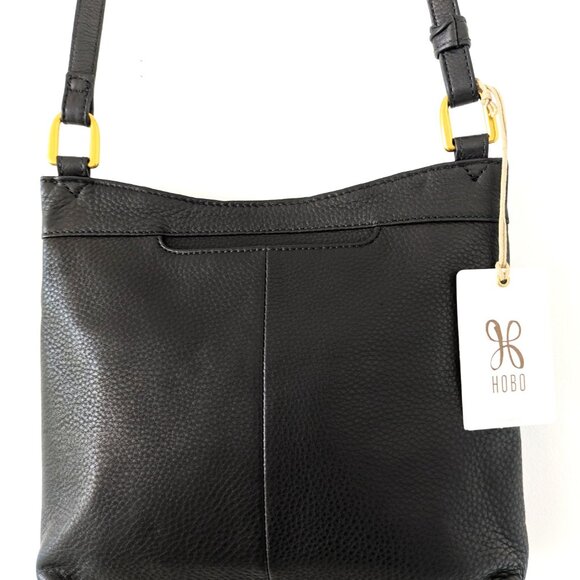 HOBO Cambel Black Crossbody - Pebbled Leather - Picture 2 of 14